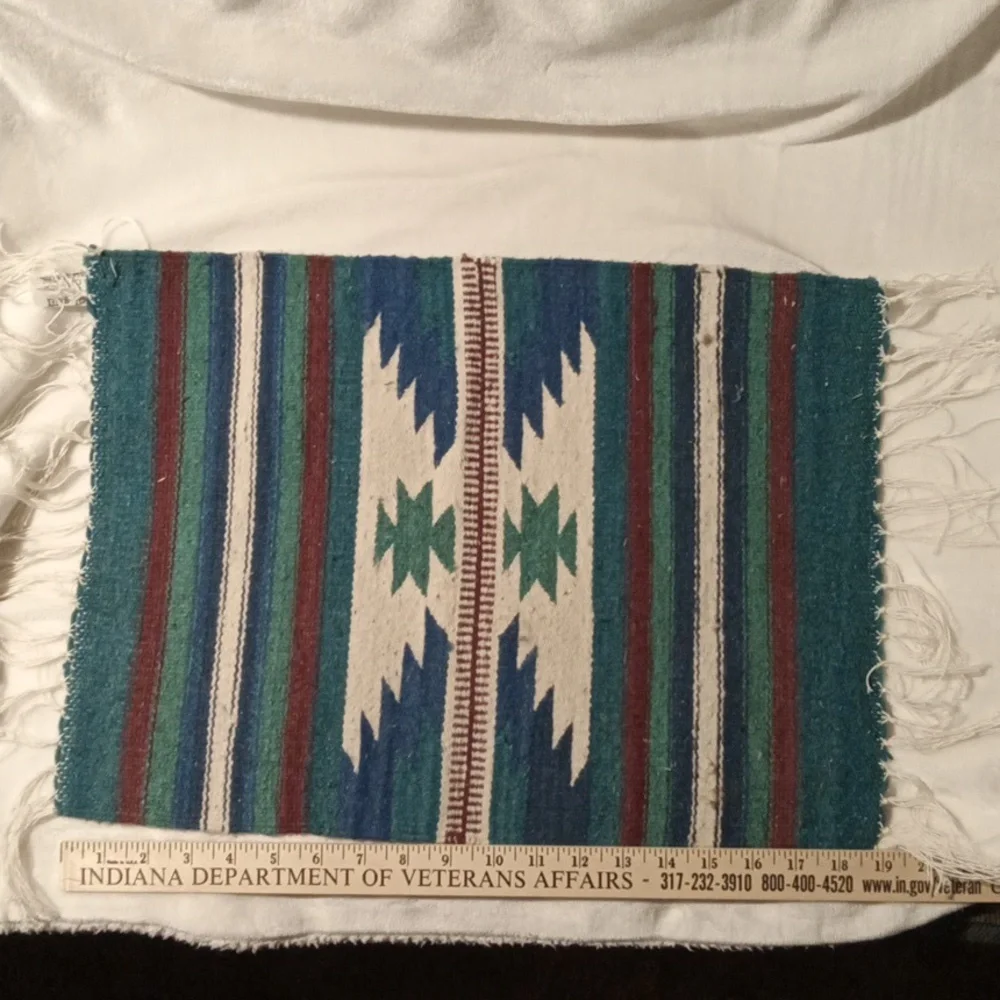 Hand Woven Wool Mats / Wall Hangings